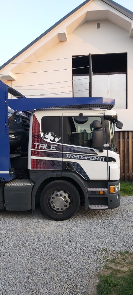 Foliranje tovornih vozil Scania z dizajnom po meri 66.