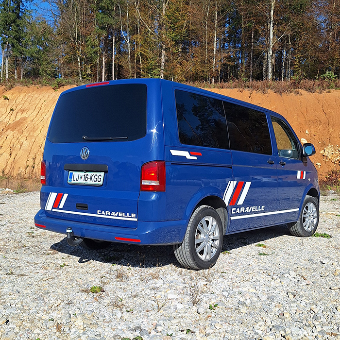 Nalepke po meri za kamper Caravelle, primeren za kampiranje 101.